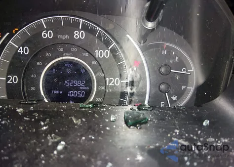 2013 Honda Cr-V Ex-L from USA, damaged, VIN 5J6RM4H76DL044300